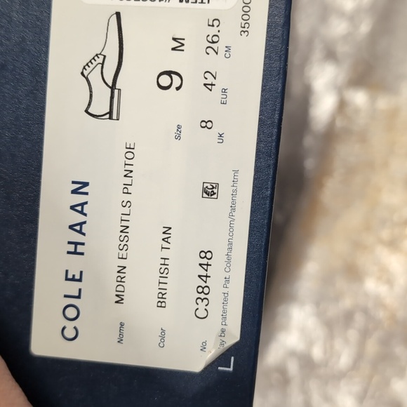 Cole Haan Men's Modern Essential British Tan - Picture 8 of 10